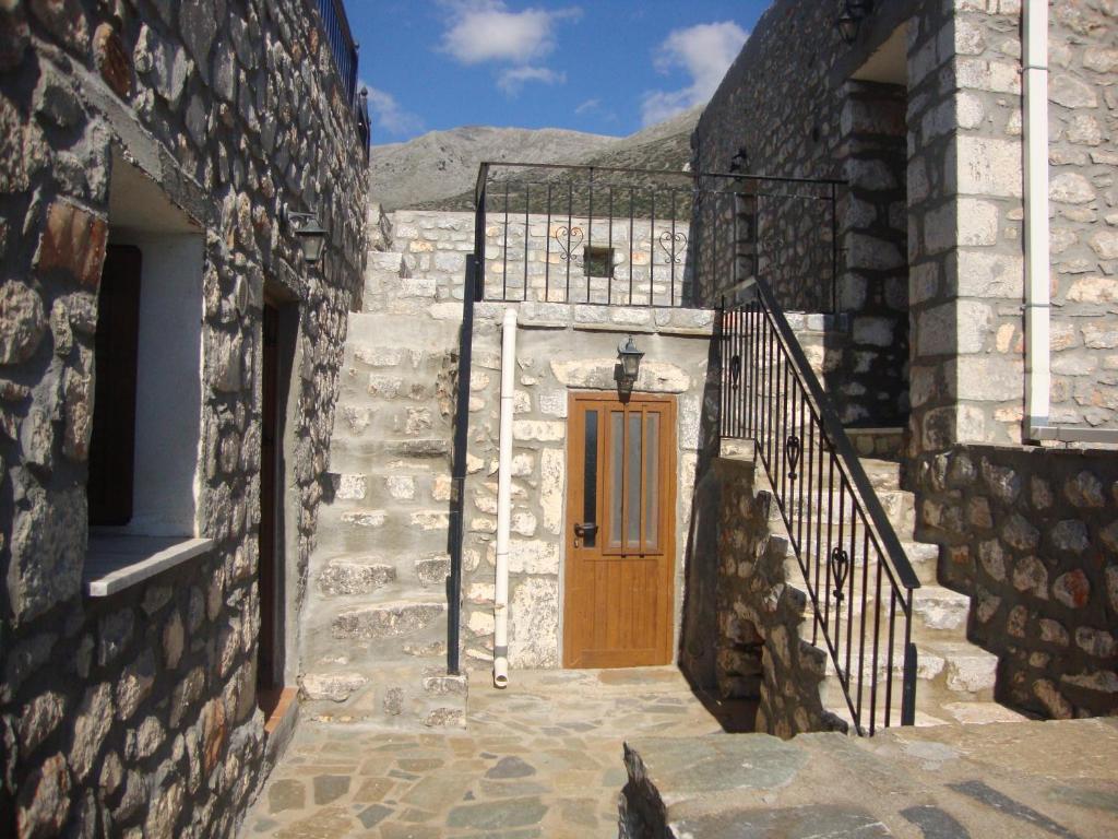 Kafiona Guesthouse Pírgos Dhiroú Buitenkant foto