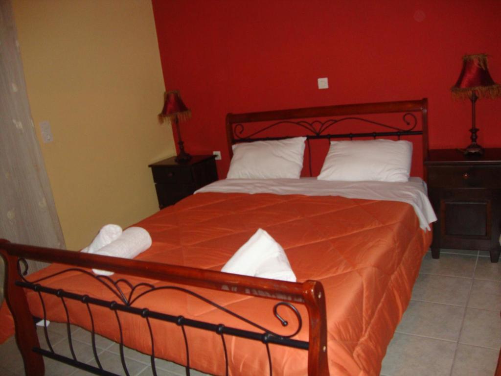Kafiona Guesthouse Pírgos Dhiroú Kamer foto